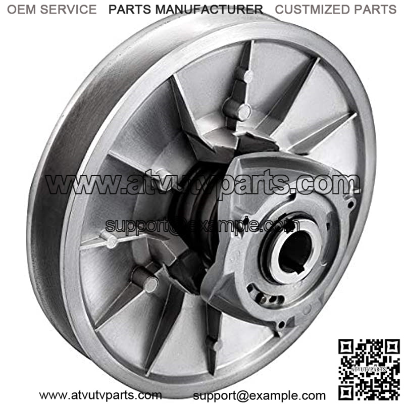 Golf Cart High Torque Driven Clutch for Club Car DS & Precedent 1997 to Up Club Car 4-Cycle Gas Golf Cart Model, Silver