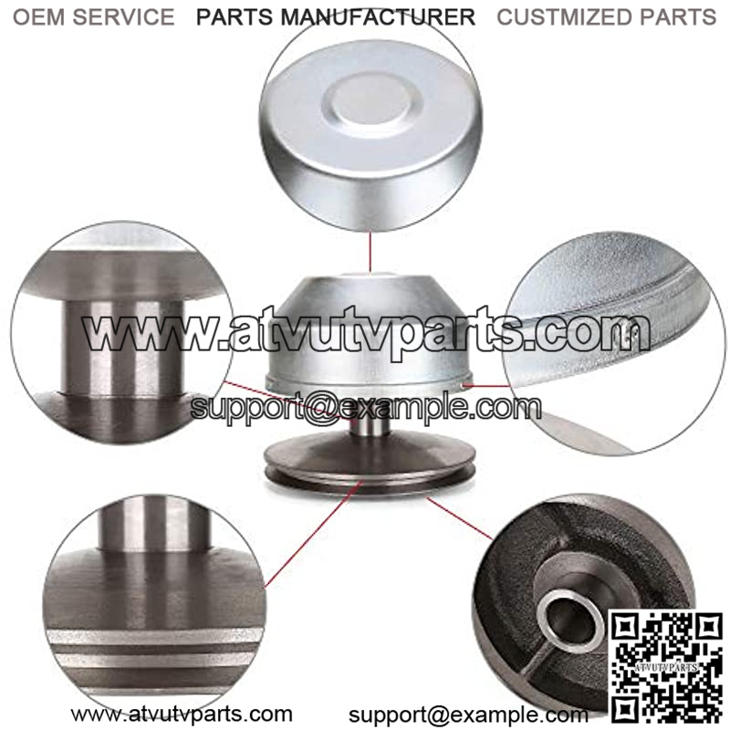 Golf Cart Drive Clutch Compatible with Yamaha 1985+ G2 G8 G14 G16 G22 4 Cycle Carts Gas Golf Cart 1985 Up, Replaces OEM# JN6-G6201-03 JN6-G6201-04 - Image 3