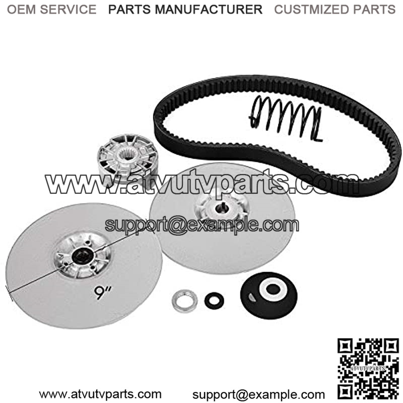 Heavy Duty Rear Driven Clutch Kit Secondary Clutch for Yamaha Gas Golf Cart G2-G22 1985-1992 Driven Power Clutch Kit with Belt JN6-G6201-03 JN6-G6201-04 - Image 2