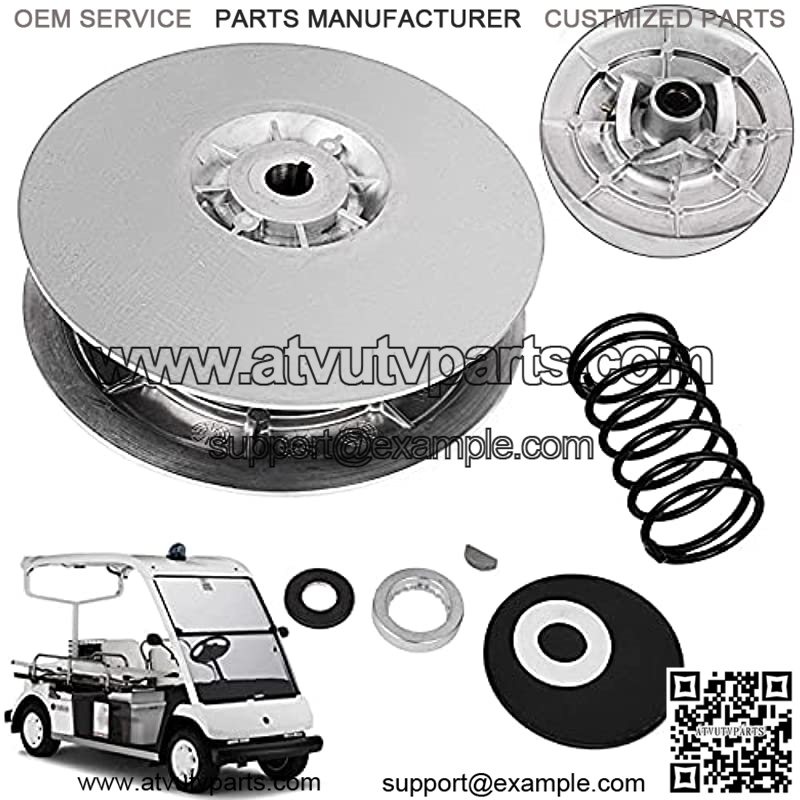 G2-G22 Secondary Driven Clutch Golf Cart Kit Compatible with Yamaha Golf Cart G2 G9 G14 G16 G20 G22, 1985-2007