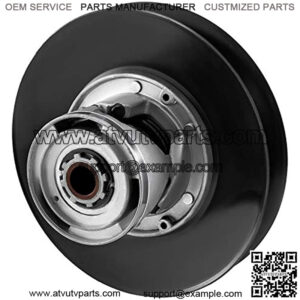 Golf Cart Driven Clutch Fit for EZGO 2-Cycle 1976-88 Gas Models Torque Driven Clutch Primary Driven Clutch, with Movable Sheave, Heat-Treated Center Shaft
