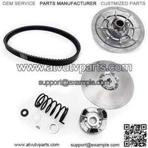 Secondary Driven Clutch + Belt for Yamaha Golf Carts G2 G8 G9 G11 G14-G22 1985+
