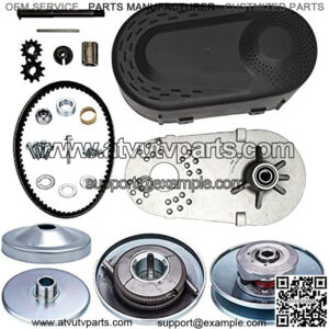 Go Kart Torque Converter Clutch Set 3/4" 10T #40 41 420 and 12T #35 Chain for Manco Comet TAV2 30-75 218353A, 212CC, 30 Series