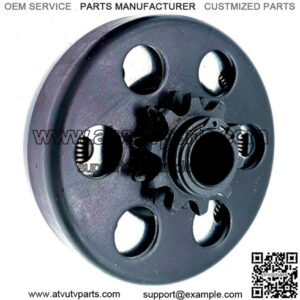 go kart mini bike karting parts 10 teeth 5/8 bore 415 chain centrifugal clutch
