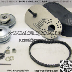 go kart buggy forward neutral reverse gearbox with 12t 25mm tav2 30 torque converter 2