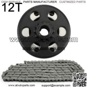 ge series clutch 3/4 bore 35 chain 12 tooth for go kart parts
