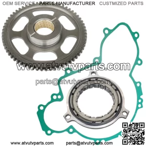 Starter Clutch One Way Sprag Idler Gear Gasket For Polaris RZR 4 XP 900 2012