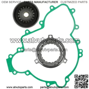 Starter Clutch Hub Sprag and Gear w/ Gasket Kit For Polaris ACE 570 EFI 2016 (For: Polaris RZR 570)