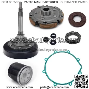 ATV UTV Wet Clutch Assy for Hisun 400 UTV 400 MSU400 YS400 Massimo Supermach Menard Yardsport