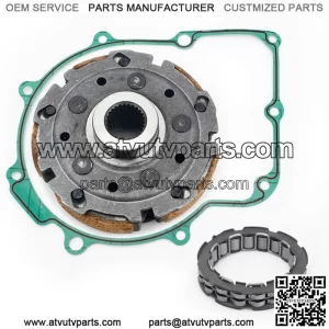 Wet Clutch Assy Flange Nuts Pad Shoe One Way Bearing Gasket for Yamaha Rhino 660 2004-2007