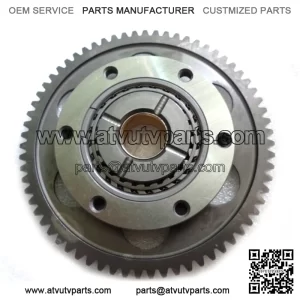 NEW RHINO 660 STARTER CLUTCH WITH IDLER GEAR FITS YAMAHA RHINO 660 2004-2007 (Fits: Yamaha Rhino 660)