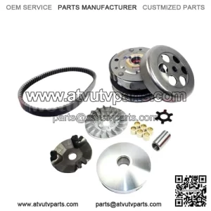 TRANSMISSION REBUILD KIT POLARIS PREDATOR SCRAMBLER 50 ATV CLUTCH PULLEY BELT (For: Polaris)
