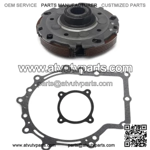 Wet Clutch Pad Shoe Carrier with Gasket for CFMoto 500 MC CF500 X5 ATV UTV Quad