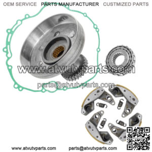 Clutch One Way Bearing w/ Drum Housing for Kawasaki Bayou 300 KLF300C 4x4 89-05 (Fits: Kawasaki)