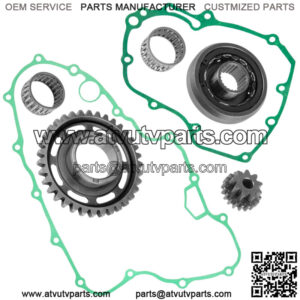 Starter Clutch & Driven Gear Reduction Gear W/Gasket for Honda TRX450ER 2006-14