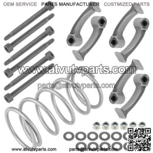 6x Clutch Weights Centrifugal Lever Set w/Spring for Can-Am Renegade T3 650 (For: Can-Am)