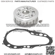 For Suzuki Quadsport Z400 LTZ400 2003-2014 CNC Billet Clutch Basket Gasket Kit