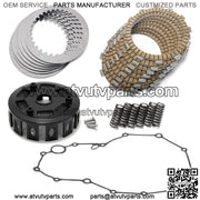 Clutch Basket Plates Springs Clutch Cover Gasket For Yamaha YFZ450X 2011