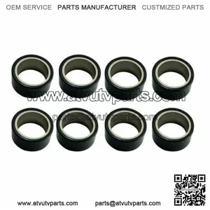 DRY CLUTCH ROLLER WEIGHTS 8 PACK FIT GRIZZLY660 02-08 NEW YAMAHA RHINO-660.04-07 (Fits: Yamaha Rhino 660)