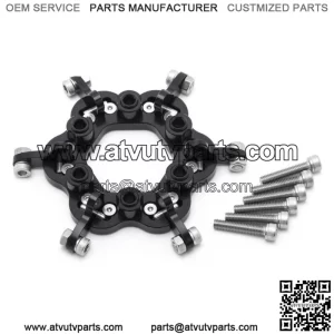 Billet Lock Up Clutch Kit lock-out finger screws for Honda TRX 450ER 450R 04-14