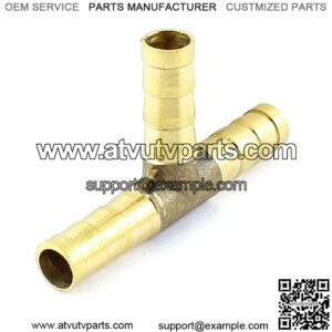 t 3 way brass fuel hose joiner connector for gas oil pipe tubing