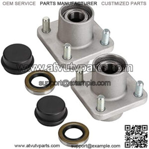 Golf Cart Front Wheel Hub Assembly for EZGO RXV 2008-up Gas & Electric, OEM# 609603, 2PCS