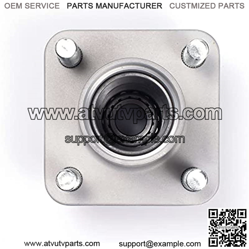 Golf Cart Front Wheel Hub Assembly kit with Bearing Seals for 1974-2003 Club Car DS Golf Cart, OEM:11011102,1011153,1011889,1011892,1011894 - Image 2