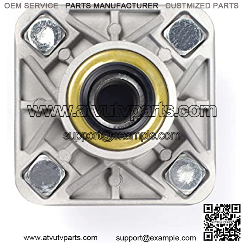 Golf Cart Front Wheel Hub Assembly kit with Bearing Seals for 1974-2003 Club Car DS Golf Cart, OEM:11011102,1011153,1011889,1011892,1011894 - Image 3