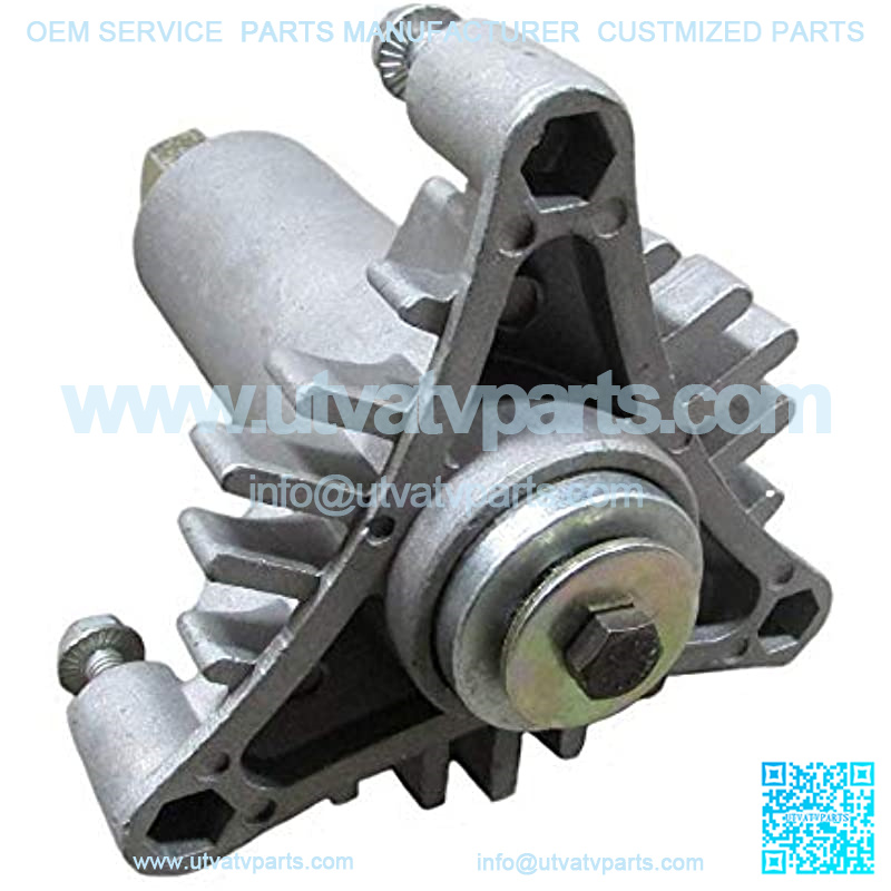 New Replacement for 130794 Spindle, or Mandrel, , Poulan, Husqvarn, More.... with pre-tapped mounting holes and 3 mounting bolts - Image 2