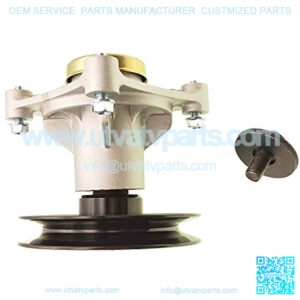 46" Zero-Turn Mower RZ4623 Spindle Assembly with Pulley Replace 532174356 82-015 285-108 11014 GT2248 GTH2548 YTH1848XP YTH2748 Jonsered 532174358 LT19A LT2119A LT2122A Pulley 539113962