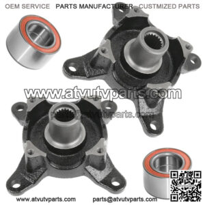 Front Left And Right Wheel Hub W/ Bearing for Polaris Ranger 500 4X4 2004-2013
