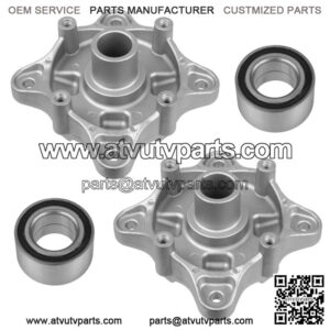 2 Rear Wheel Axle Hub W/ Bearing for Polaris Sportsman 500 4X4 EFI 2007-2014