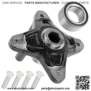 Rear Wheel Hub w/ Bearing and Bolt for Polaris RZR XP 900 2011 2012 2013