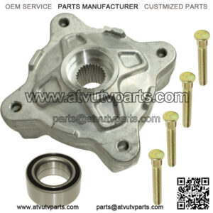 Front Wheel Hub W/Studs And Ball Bearing for Polaris RZR S 800 EFI 2009-2014