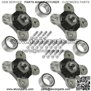 Front Rear Wheel Hub for Polaris RZR XP 1000 / RZR XP 4 1000 2018-21 w/ Bearing (For: Polaris)