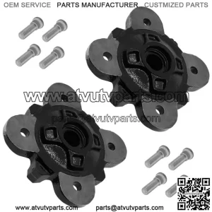 Front Left & Right Wheel Hub w/Studs for Polaris Ranger 1000 Diesel 2015-2018 (For: Polaris)
