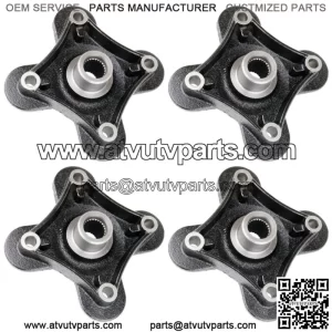 Front Rear Wheel Hub for Polaris RZR XP 1000 2014-20 / RZR XP 4 1000 2014-17 /4X (For: Polaris)