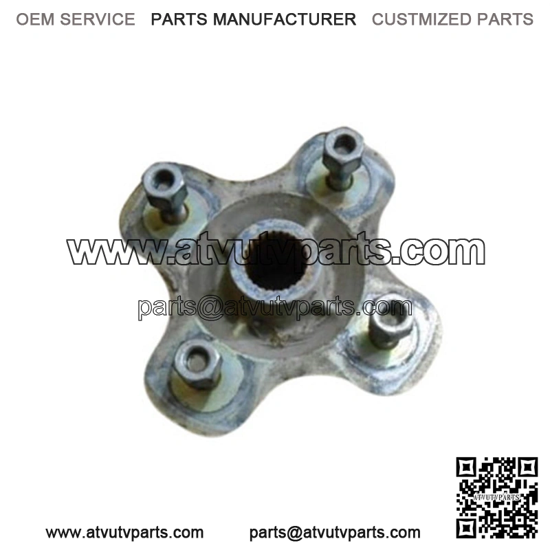 Yamaha Moto 4 YFM350 YFM 350 89 1989 rear hub back wheel lug nuts back