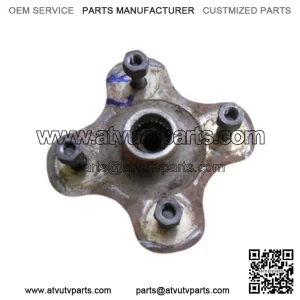 YAMAHA KODIAK 400 YFM 400 04 2004 left rear hub wheel lug nuts back axle