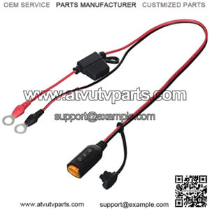 (56-382) Comfort Indicator Eyelet for M8 Top Post Batteries , Black