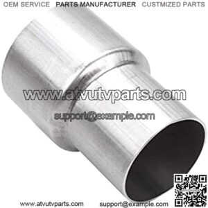 Universal 2" ID to 2.5" ID Exhaust Pipe Adapter Connector Reducer Mild Steel