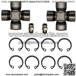 Can Am ATV UTV rear driveshaft u-joint set 715900326 705500304 703000022