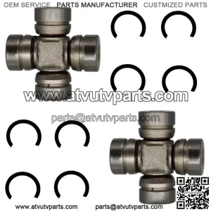 Kawasaki Mule 2510 3010 4010 front or rear driveshaft u-joint set 49050-1002