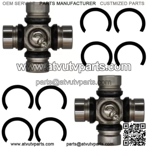 Yamaha Grizzly Kodiak Big Bear IRS rear driveshaft u-joint set 5GT-46187-00-00