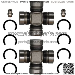 Arctic Cat 650 rear driveshaft u-joint set 2004 - 2008 0402-944 1402-162