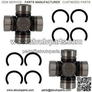Polaris ATV UTV front driveshaft u-joint set 3235500