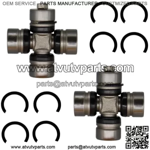 Kawasaki Prairie 400 front driveshaft u-joint set 1997 1998 49050-1057