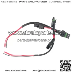 Two Tail Light Auxiliary Power Plug Quick Harness for 17-23 Can-Am Maverick X3