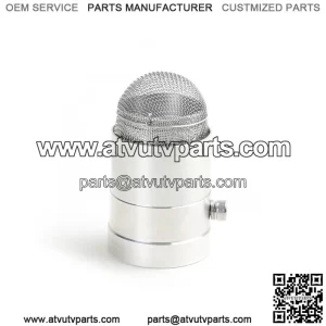 Stainless Steel Exhaust Outlet Pipe Tip for Yamaha Raptor 700 2006-2016/Raptor 350/660 ALL YEAR