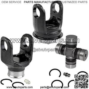 Rear Drive Shaft Pairing Yokes Compatible with Suzuki Lt-F400F Eiger 400 4X4 Man 2002-2007